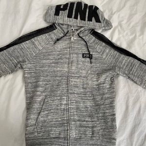 PINK Size XS Mesh Sleeve Jacket in Excellent condition